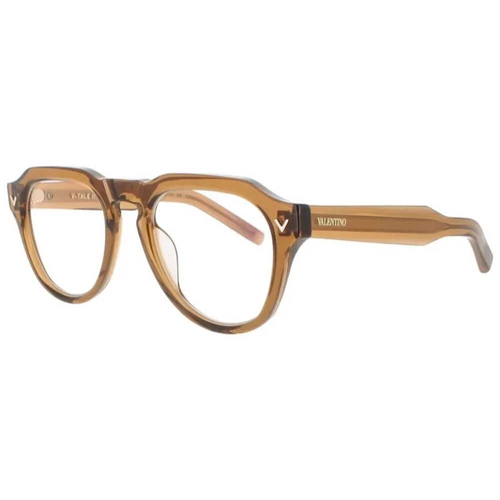 NWT VALENTINO EYEGLASSES UNISEX BROWN EYEWEAR